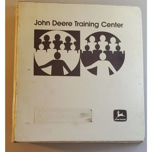 John Deere Training Center Binder with Service Information 1991